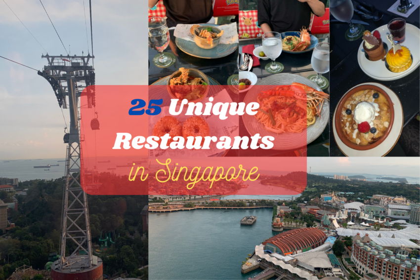 unique restaurants in Singapore