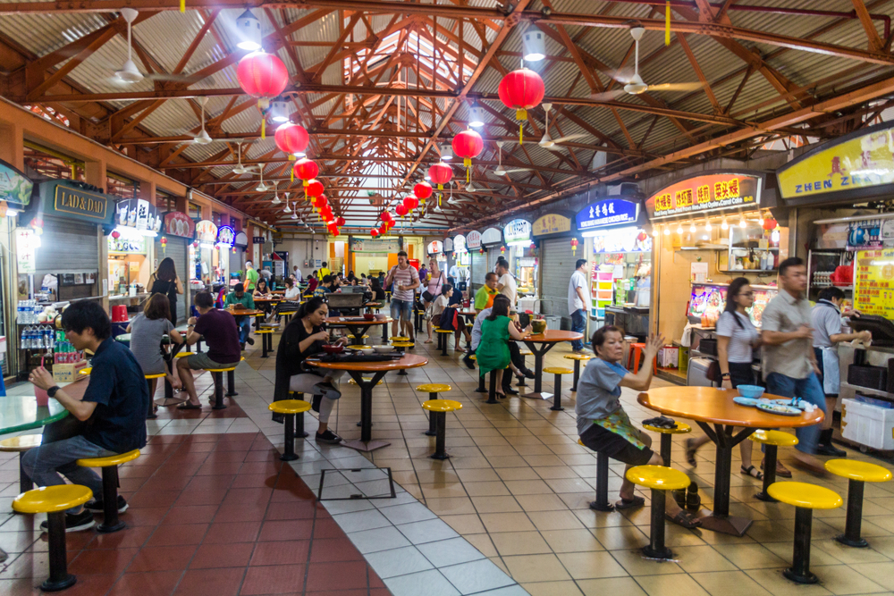 Singapore Maxwell Hawker Centre