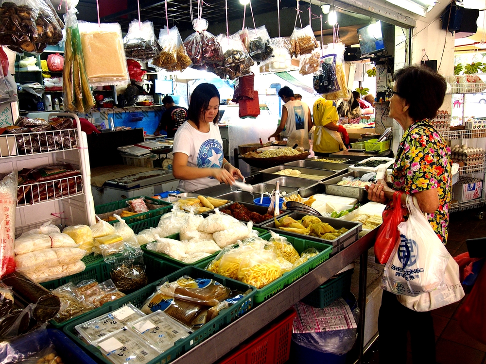 Singapore wet market